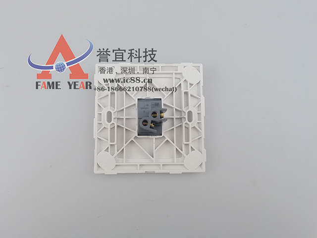 英国MK开关 S8870 WHI  10A 1联1路SP平板开关