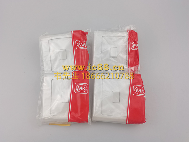 英国MK开关 S8870 WHI  10A 1联1路SP平板开关