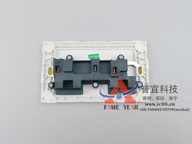 英国MK开关 S781 WHI 无开关插座